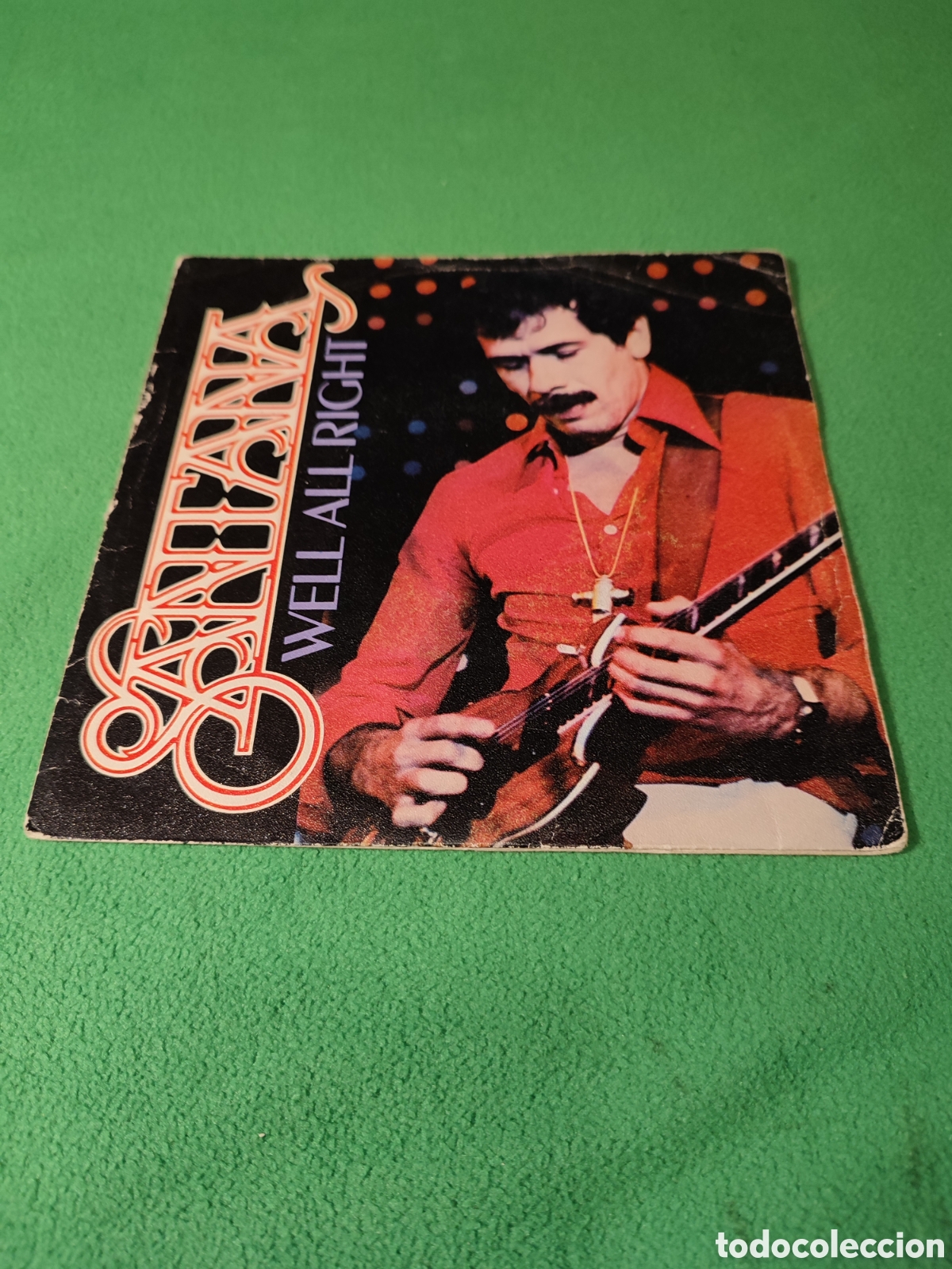Discos de vinilo: Santana - Well All right - Foto 1