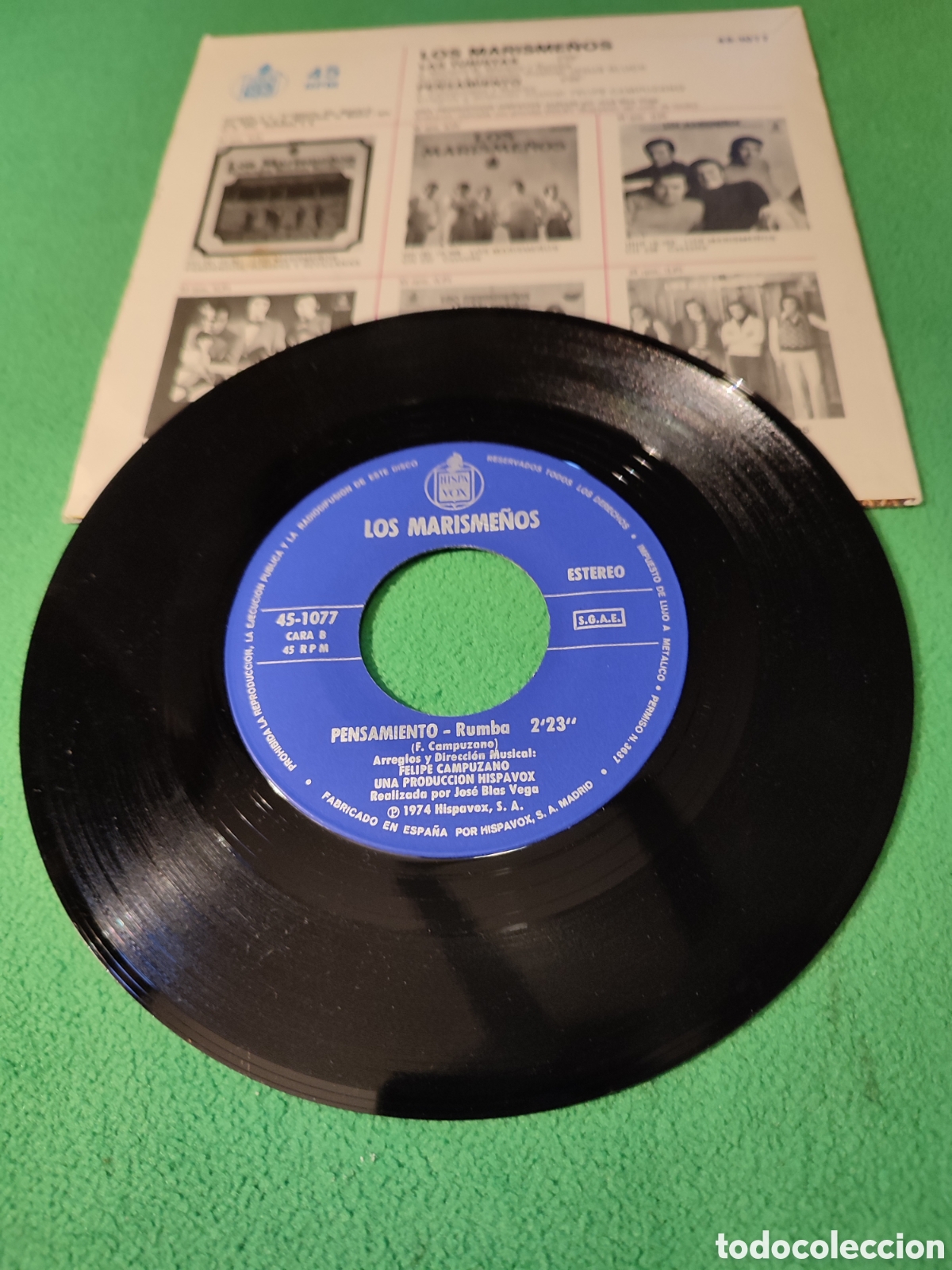 Discos de vinilo: Los Marisme&ntilde;os - Pensamiento - Foto 2