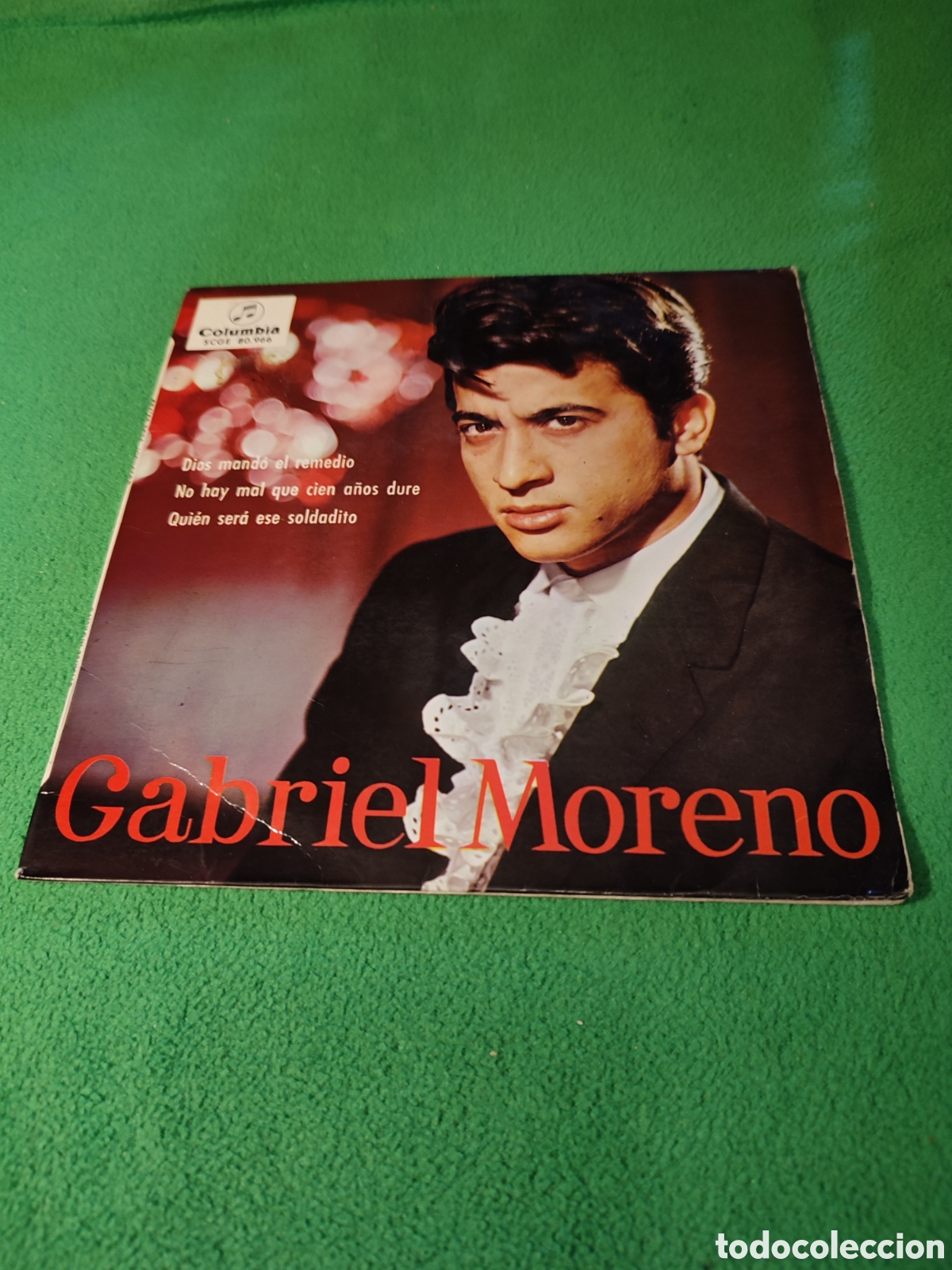 Discos de vinilo: Gabriel Moreno - Dios mand&oacute; el remedio + 2 - Foto 1