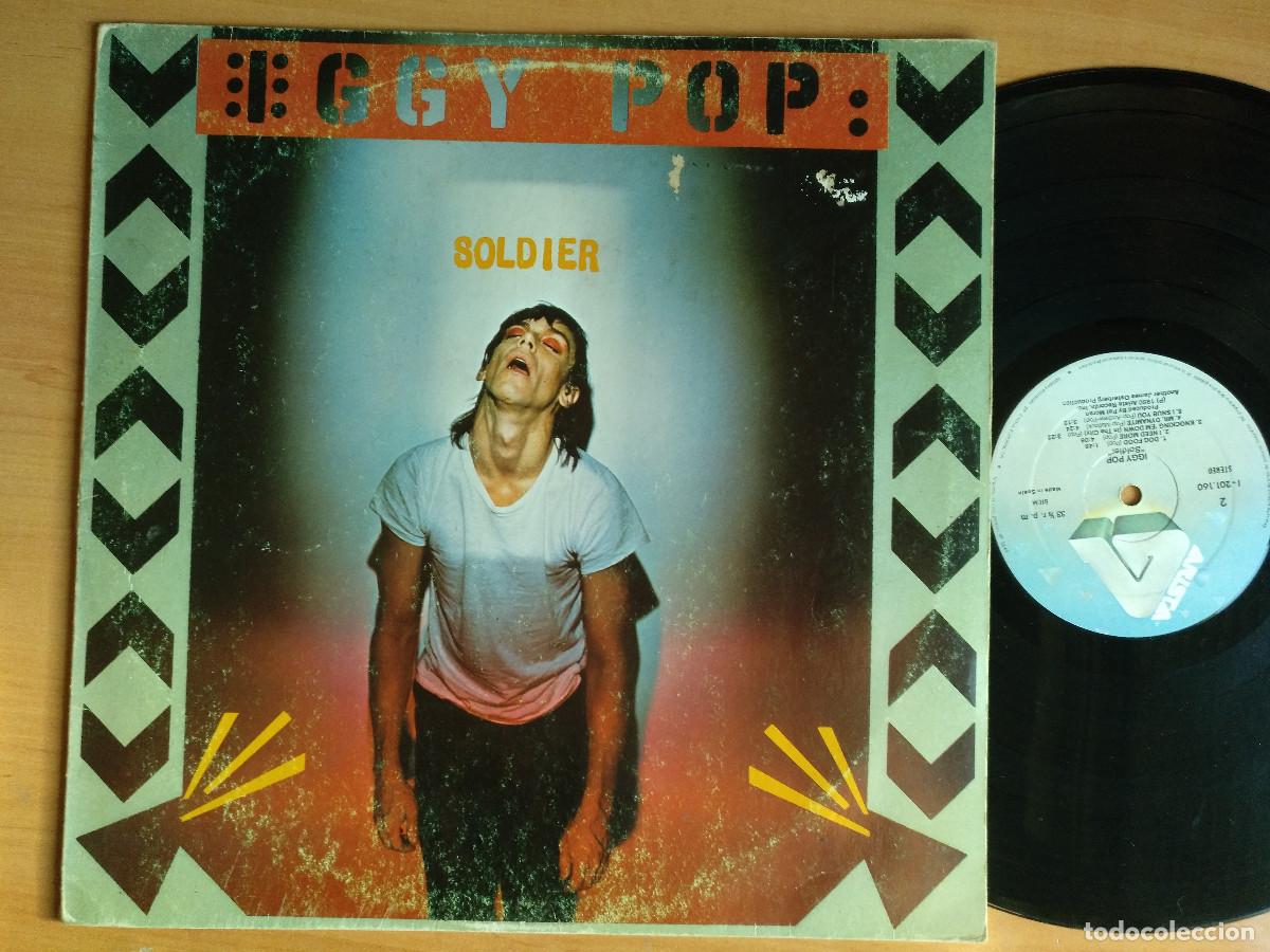 Discos de vinilo: IGGY POP SOLDIER LP ESP 1980 - Foto 1