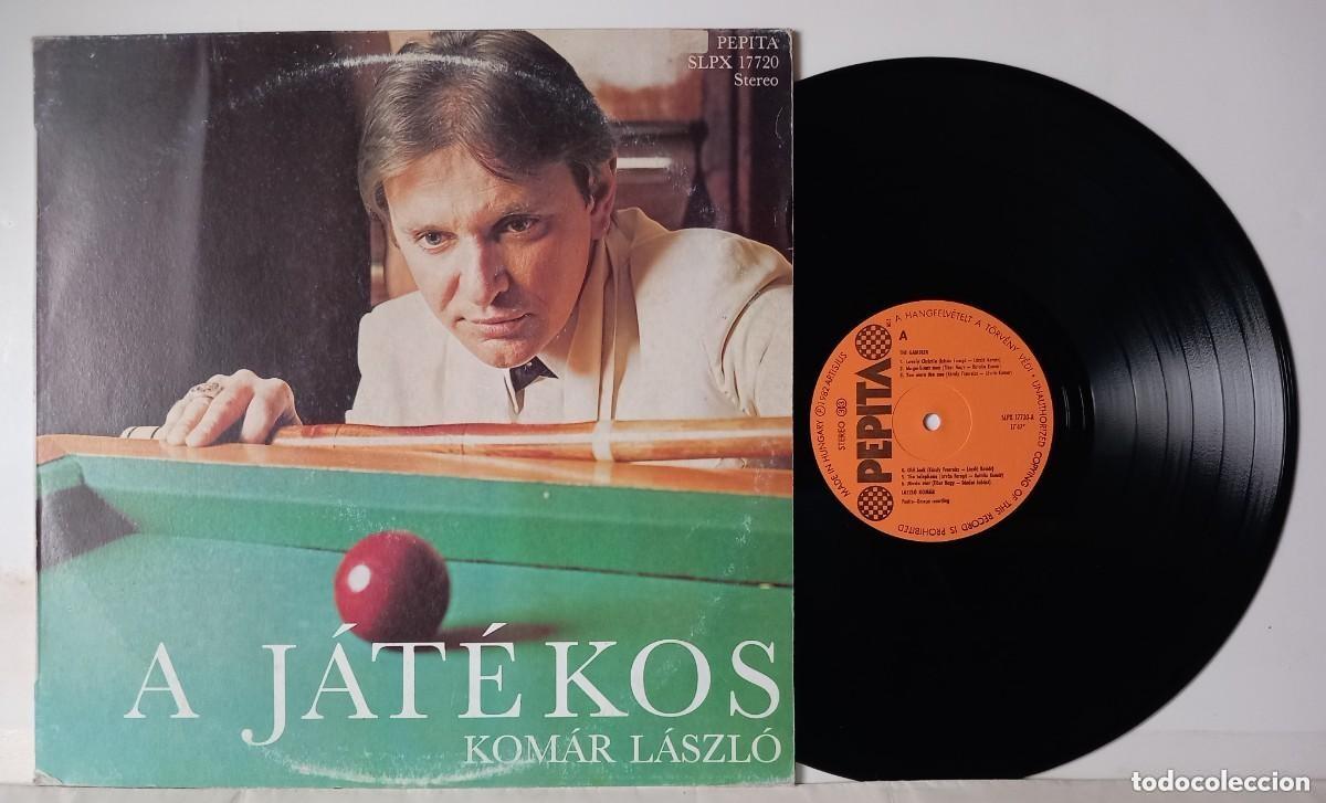 Discos de vinilo: Kom&aacute;r L&aacute;szl&oacute; / A J&aacute;t&eacute;kos / LP (made in Hungary) - Foto 1