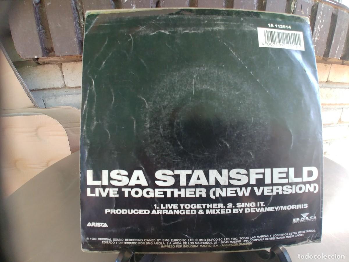 Discos de vinilo: LISA STANSFIELD-SINGLE LIVE TOGETHER - Foto 2