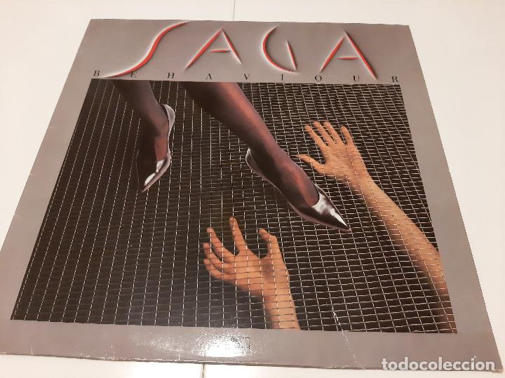 Discos de vinilo: SAGA -BEHAVIOUR- (1985) LP DISCO VINILO - Foto 1