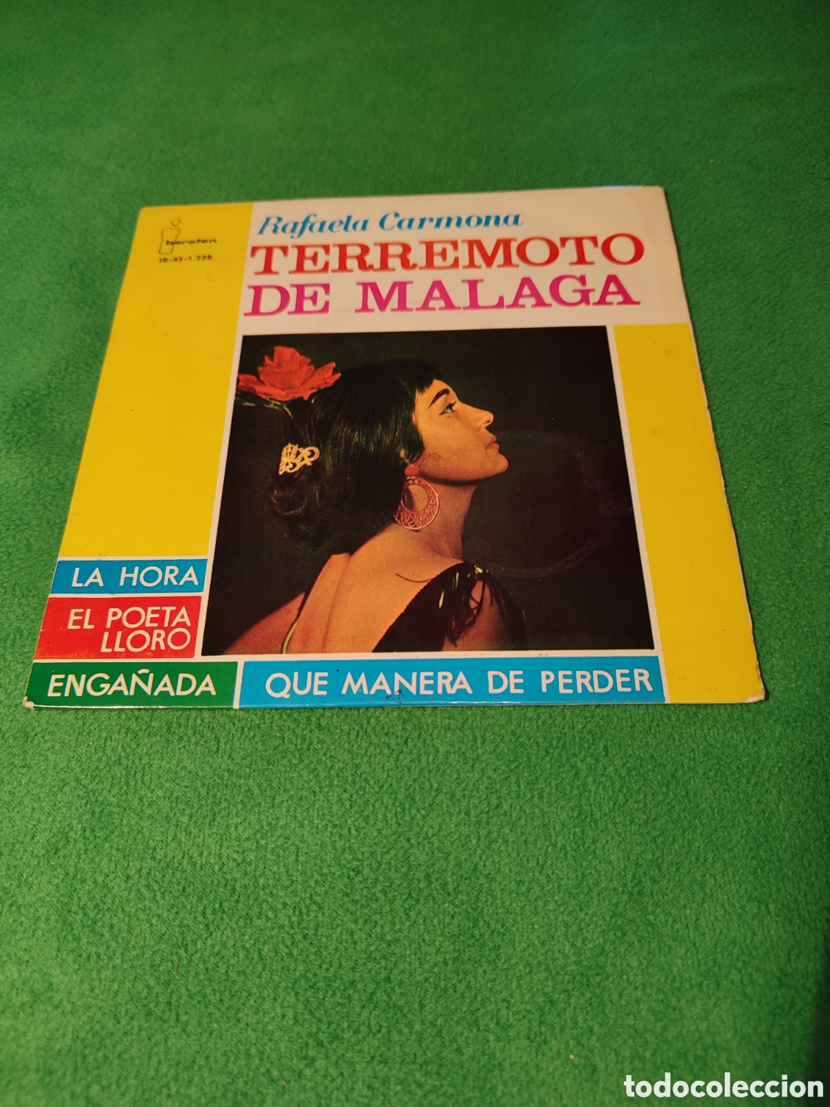Discos de vinilo: Terremoto de M&aacute;laga - La hora + 3 - Foto 1