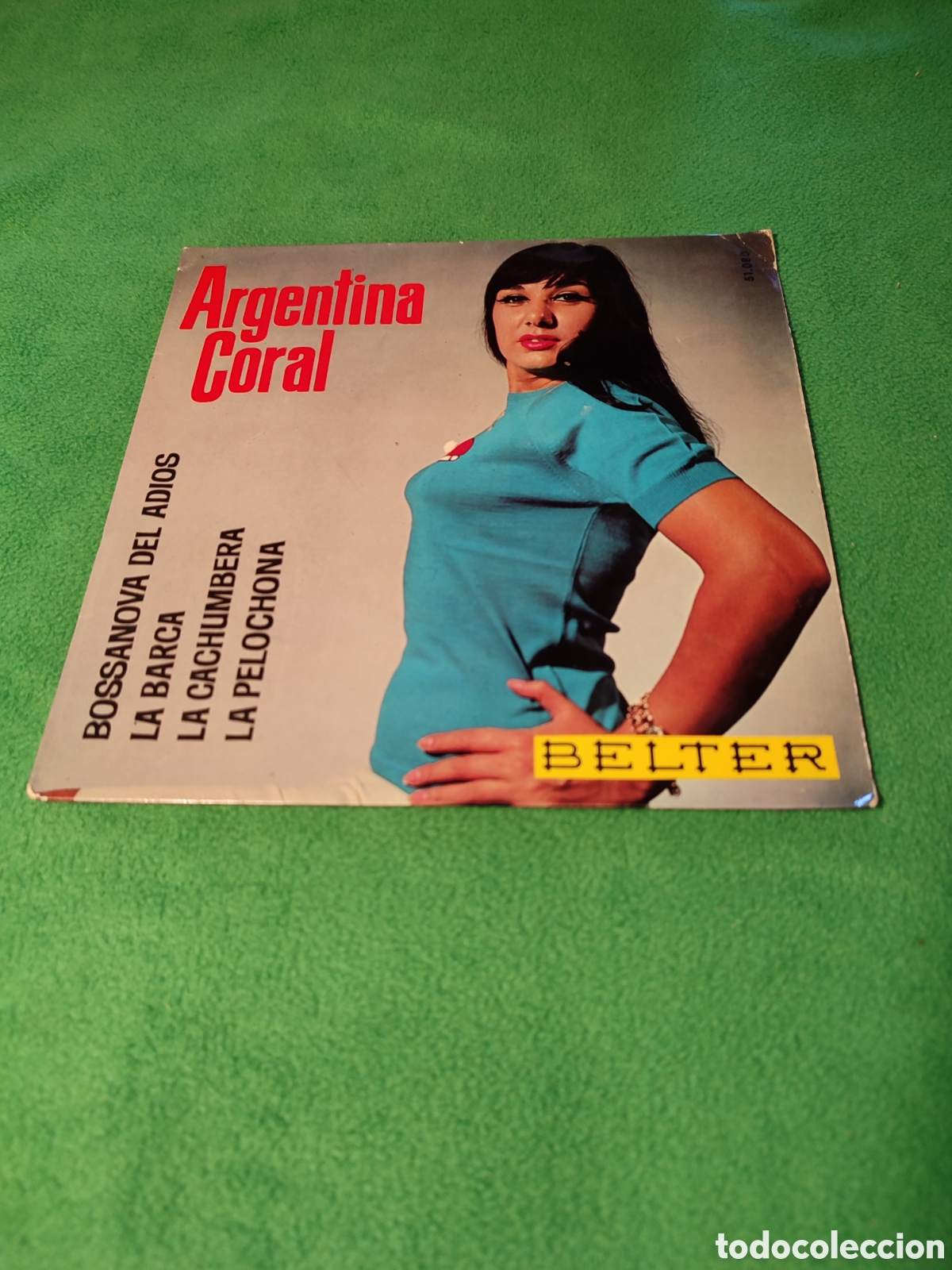 Discos de vinilo: Argentina Coral - Bossa Nova del adi&oacute;s + 3 - Foto 1