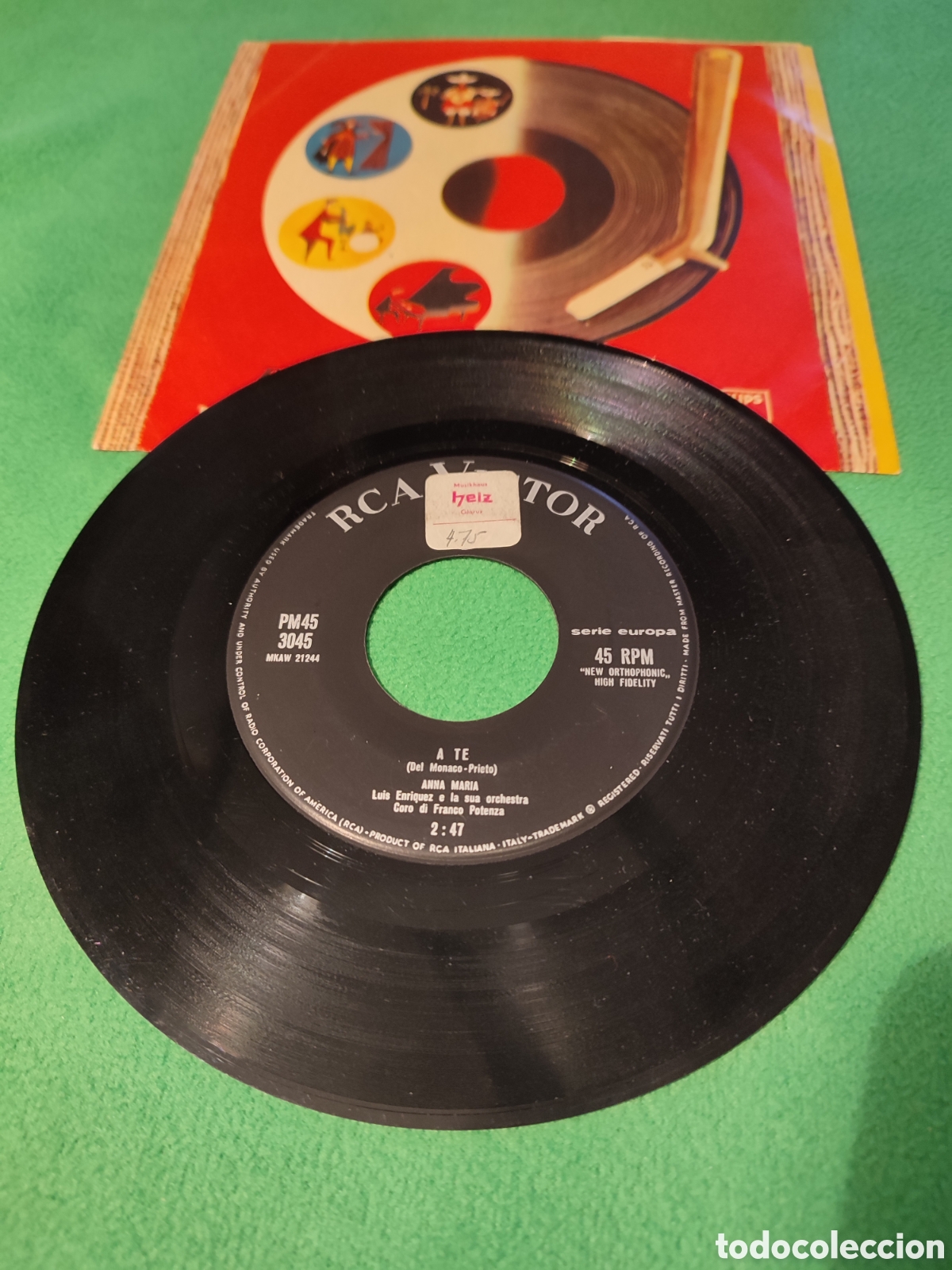 Discos de vinilo: Anna Mar&iacute;a - Il segreto - Foto 2