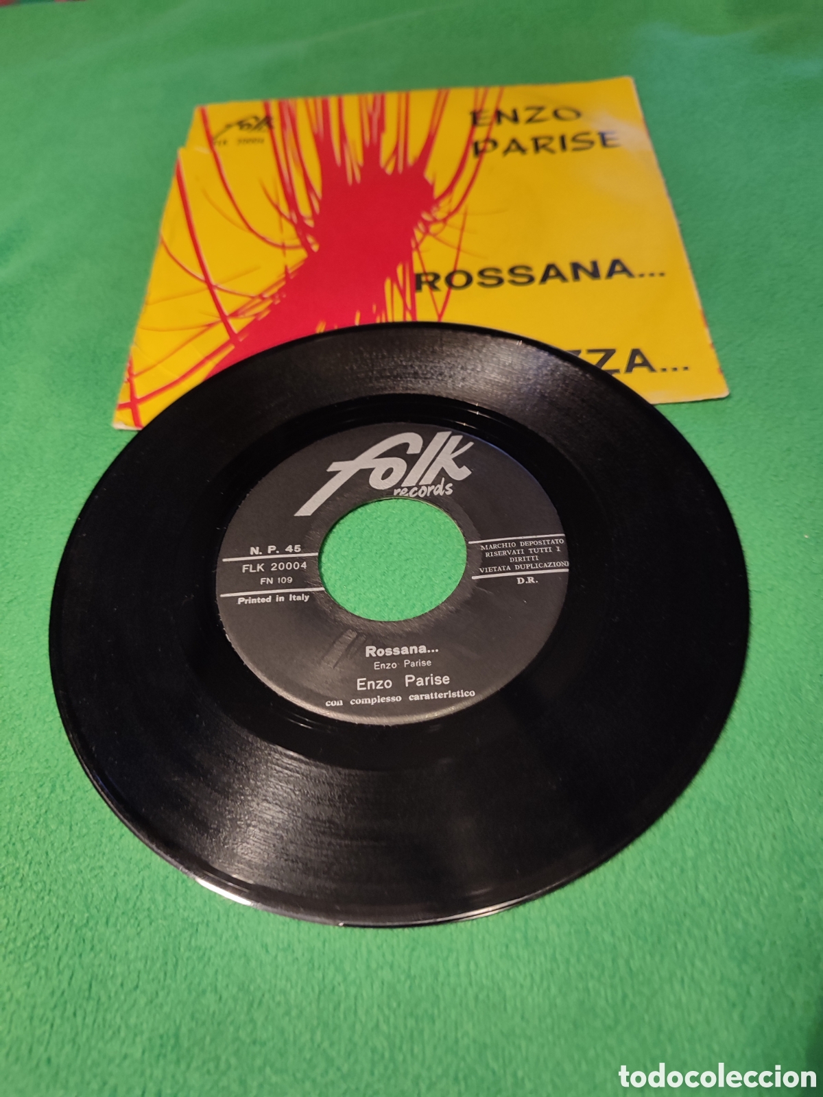 Discos de vinilo: Enzo Parise - Rossana - Foto 2