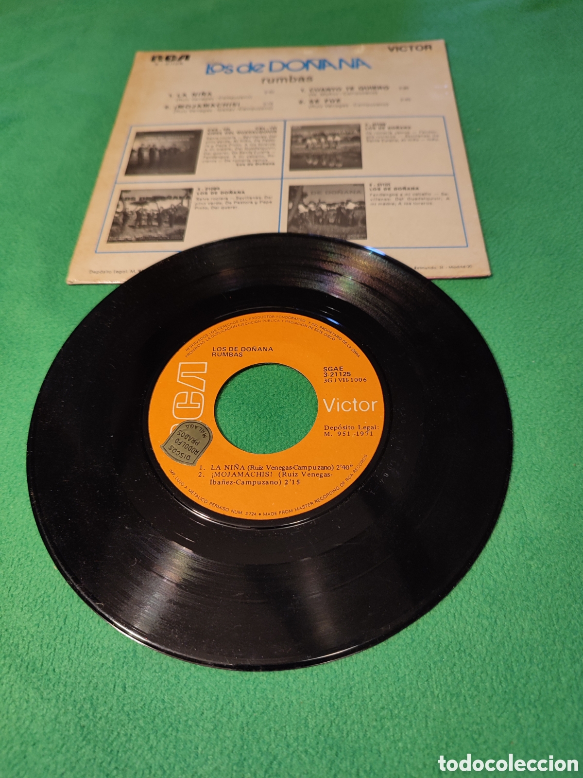 Discos de vinilo: Los de Do&ntilde;ana - La ni&ntilde;a + 3 - Foto 2