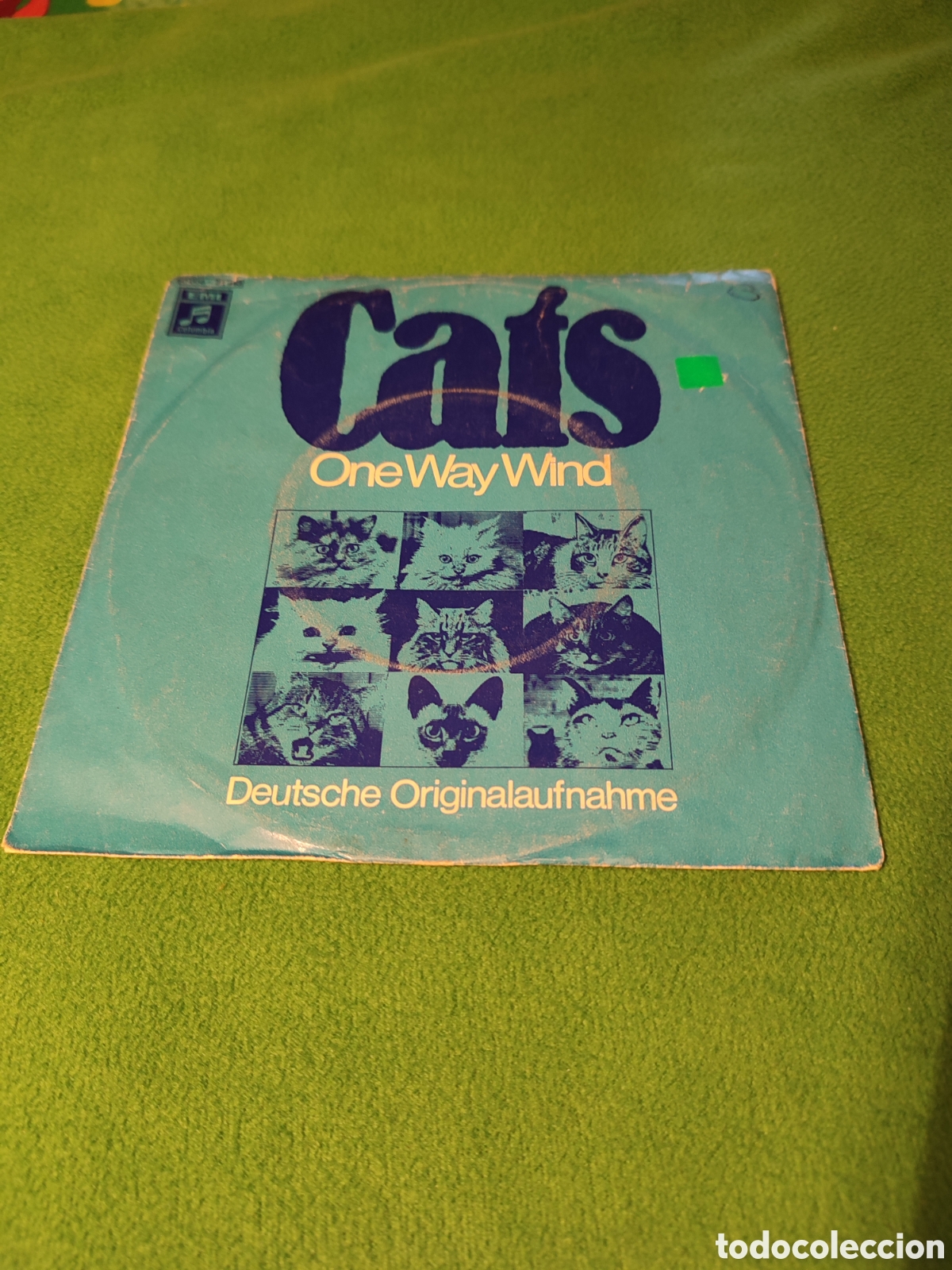 Discos de vinilo: Cats - One Way Wind edici&oacute;n alemana - Foto 1