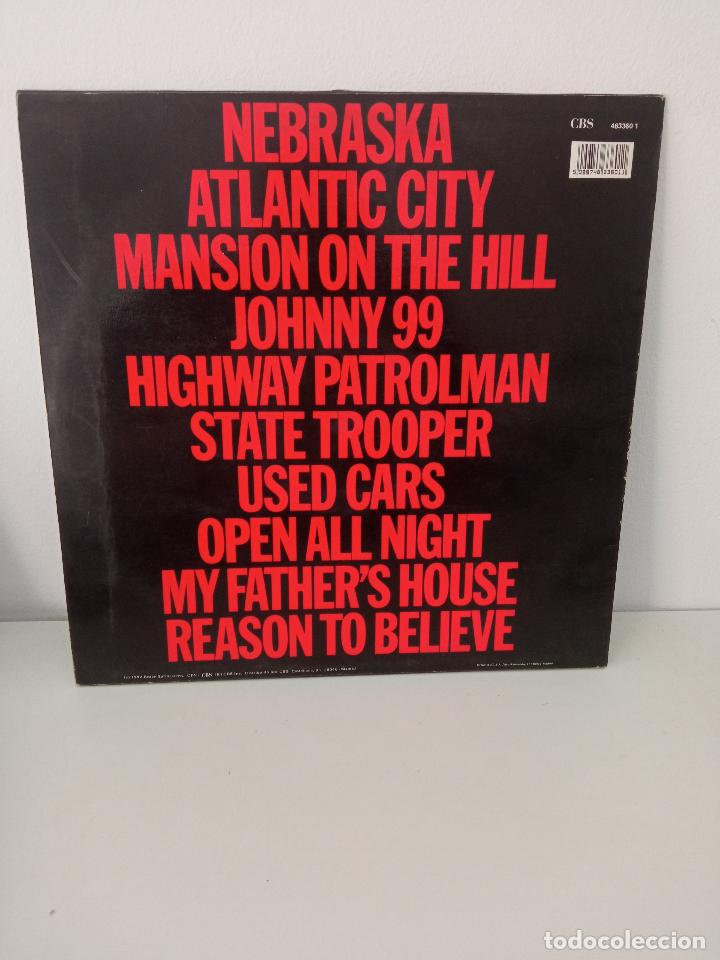 Discos de vinilo: Bruce Springsteen &lrm;&ndash; Nebraska - Edici&oacute;n espa&ntilde;ola - Foto 2