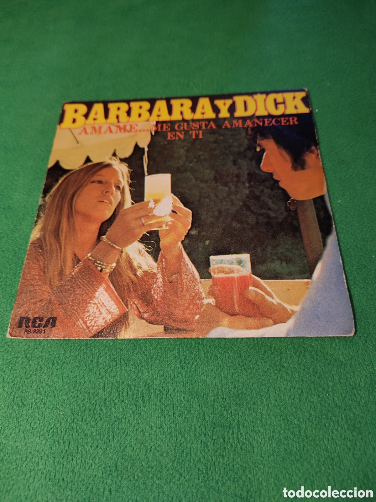 Discos de vinilo: Barbara y Dick - &Aacute;mame..me gusta amanecer.. - Foto 1