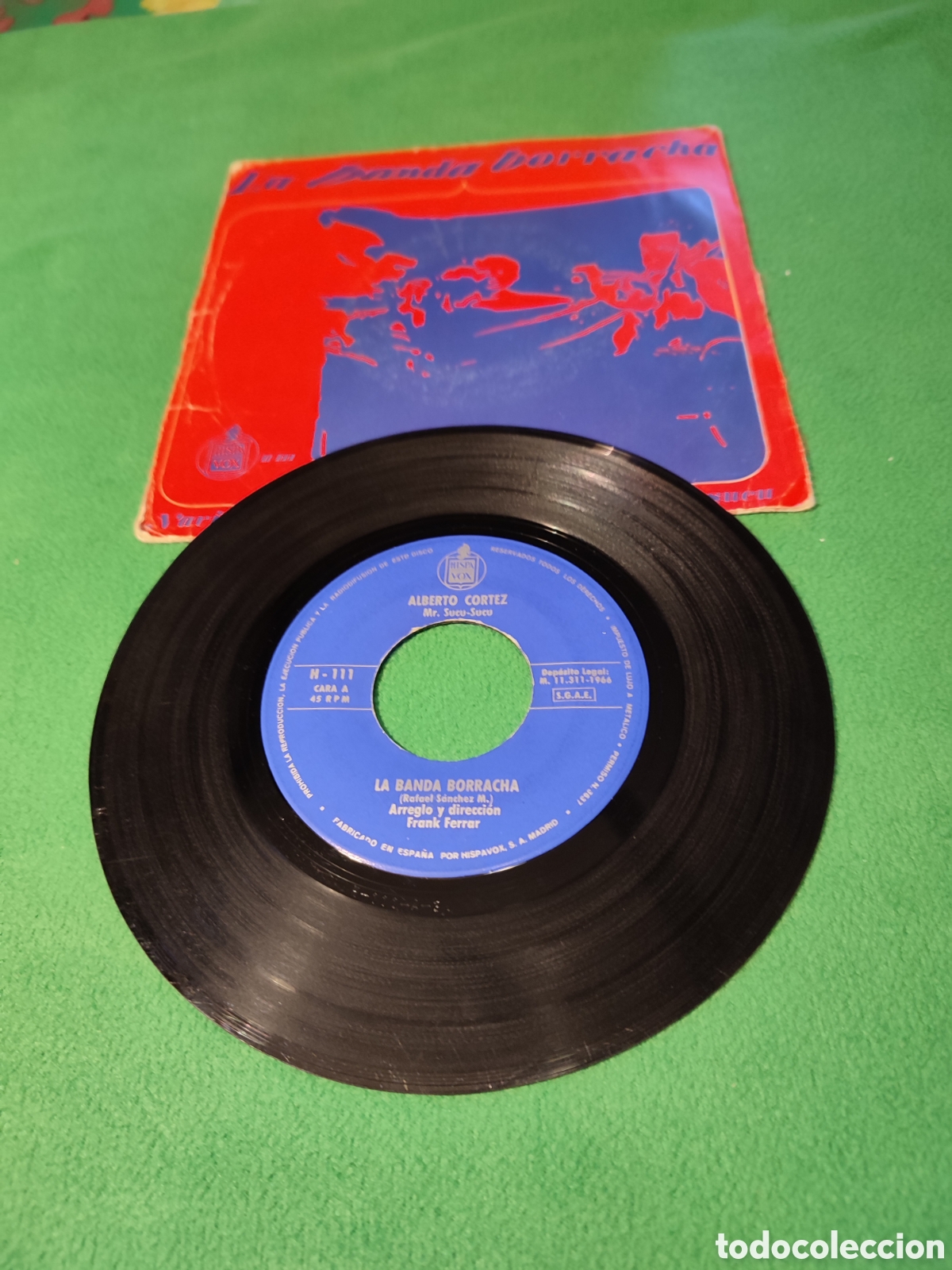 Discos de vinilo: Alberto Cortez - La banda borracha - Foto 2