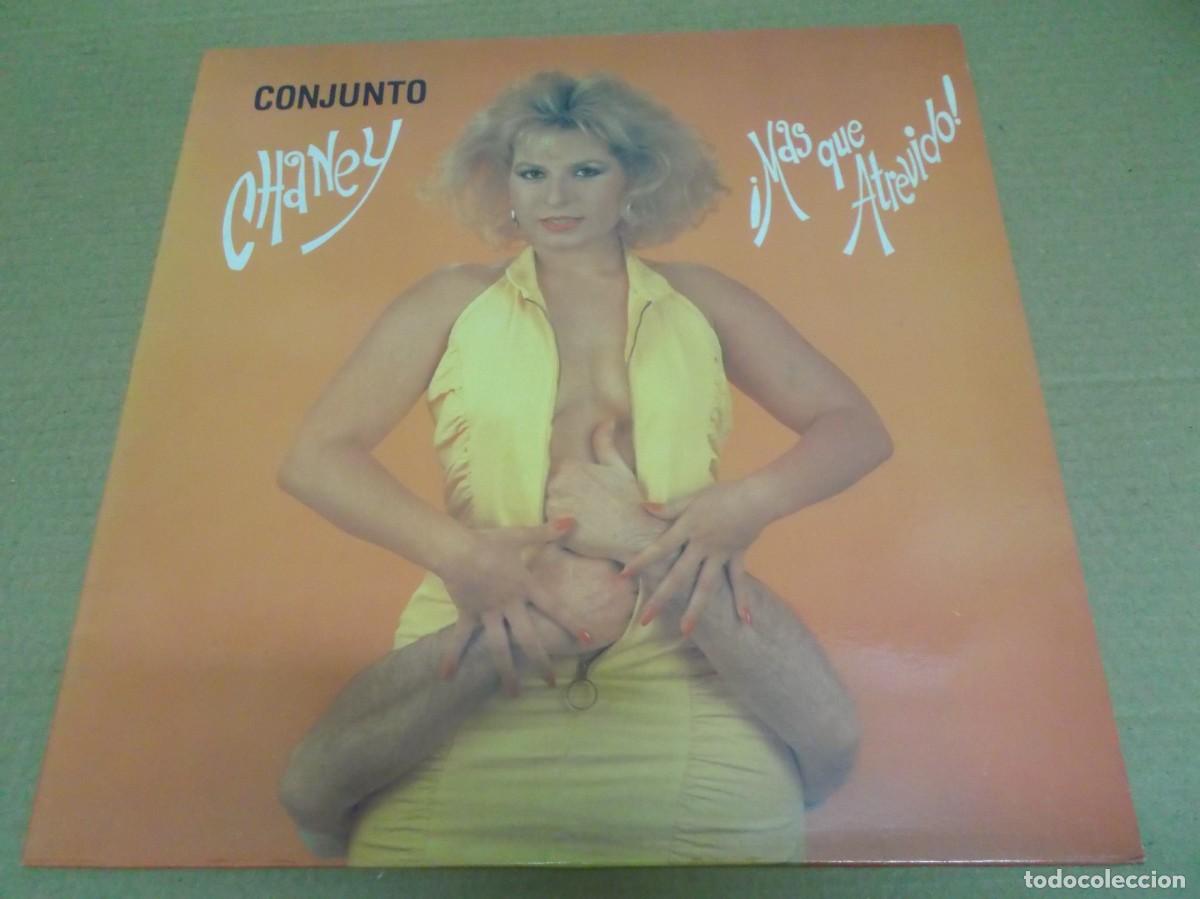 Discos de vinilo: CONJUNTO CHANEY (LP) MAS QUE ATREVIDO A&Ntilde;O 1988