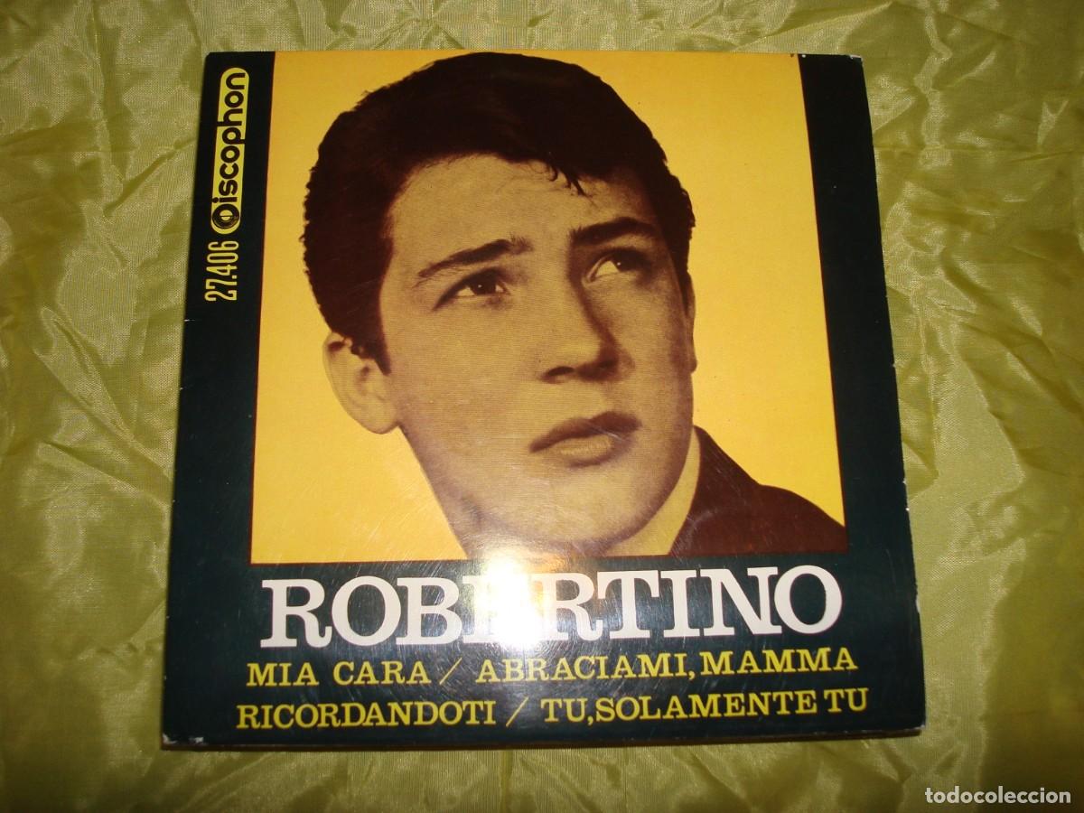 Discos de vinilo: ROBERTINO LORETTI. MIA CARA + 3. EP. DISCOPHON, 1965. IMPECABLE(#) - Foto 1