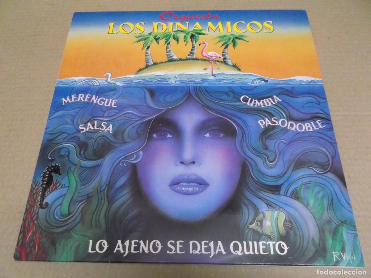 Discos de vinilo: ORQUESTA LOS DINAMICOS (LP) LO AJENO SE DEJA QUIETO A&Ntilde;O 1988