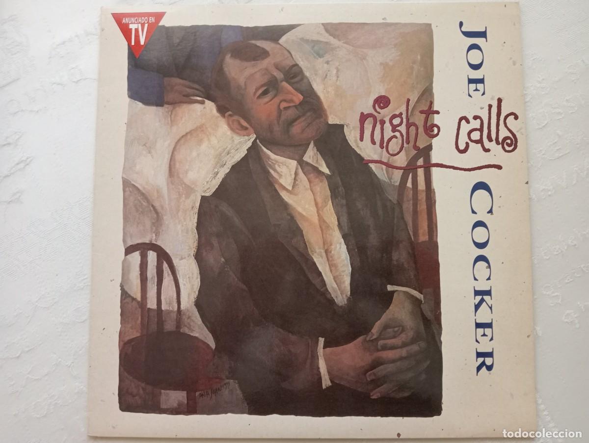 Discos de vinilo: LP JOE COCKER - NIGHT CALLS - Foto 1