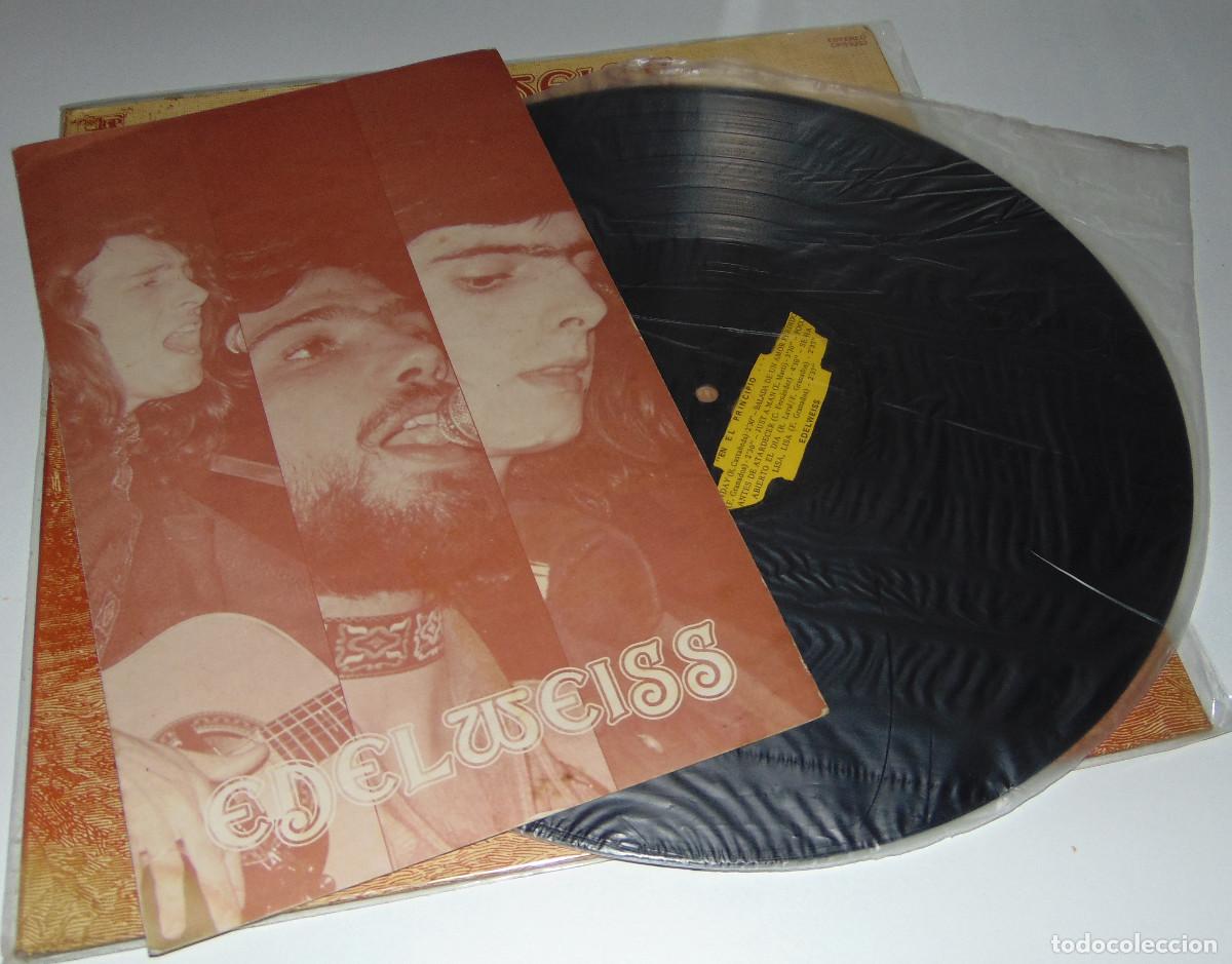 Discos de vinilo: EDELWEISS - EN EL PRINCIPIO - LP 1973 - Foto 2
