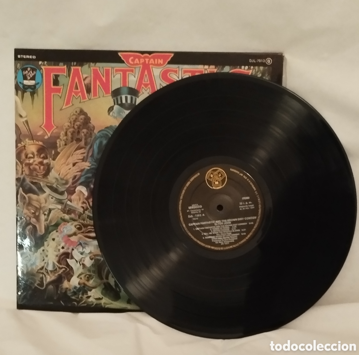 Discos de vinilo: ELTON JOHN, Capitain Fantastic 1977 - Foto 2