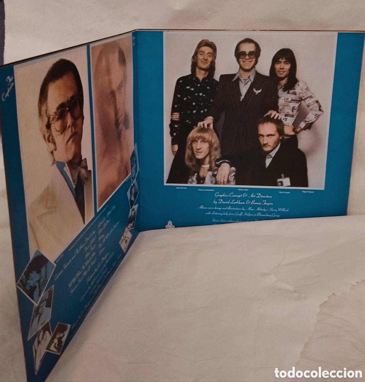 Discos de vinilo: ELTON JOHN, Capitain Fantastic 1977 - Foto 3