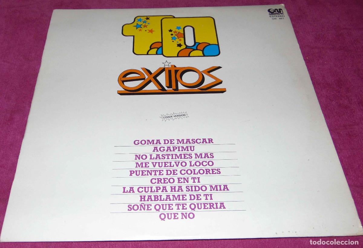 Discos de vinilo: 10 EXITOS EN COVER VERSION - LP GRAMUSIC DE 1980 - Foto 2