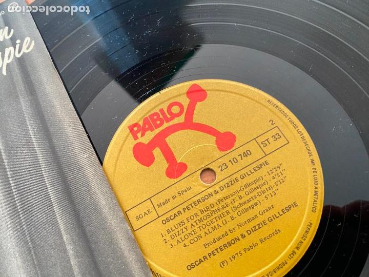 Discos de vinilo: OSCAR PETERSON & DIZZY GILLESPIE LP (B-43) - Foto 2