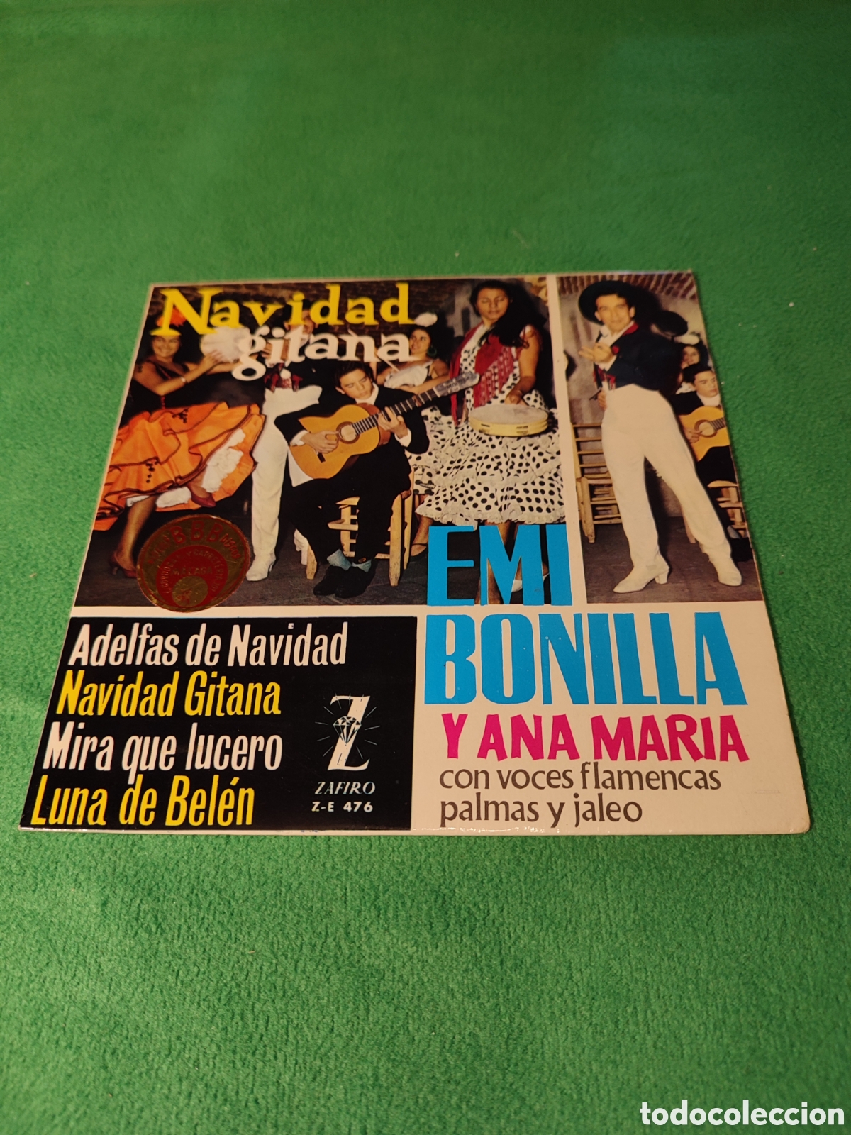 Discos de vinilo: Emi Bonilla y Ana Mar&iacute;a - Navidad gitana+ 3 - Foto 1