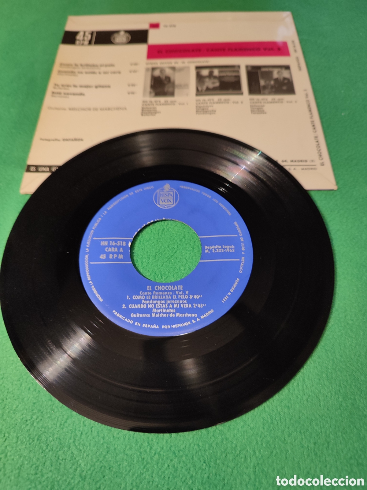Discos de vinilo: El Chocolate - Como le brillaba el pelo + 3 - Foto 2