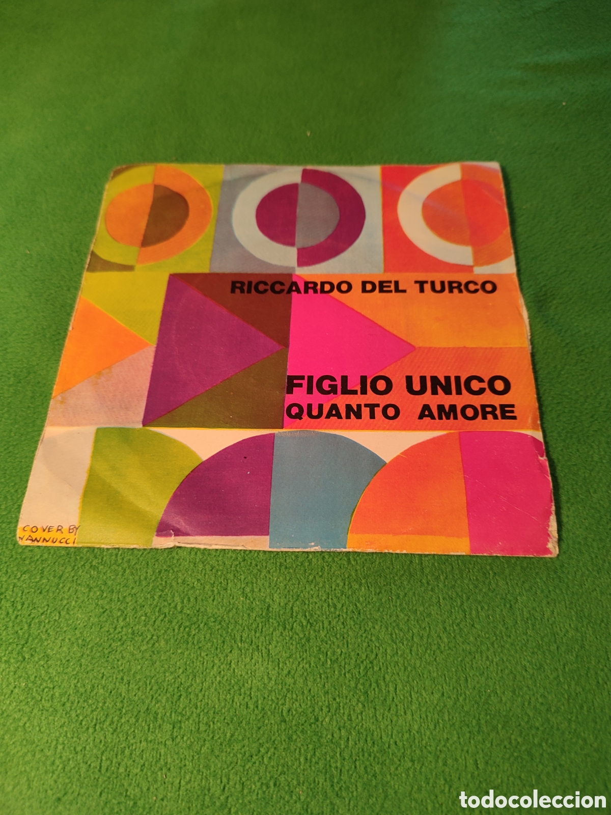 Discos de vinilo: Riccardo del Turco - Figlio unico - Foto 1