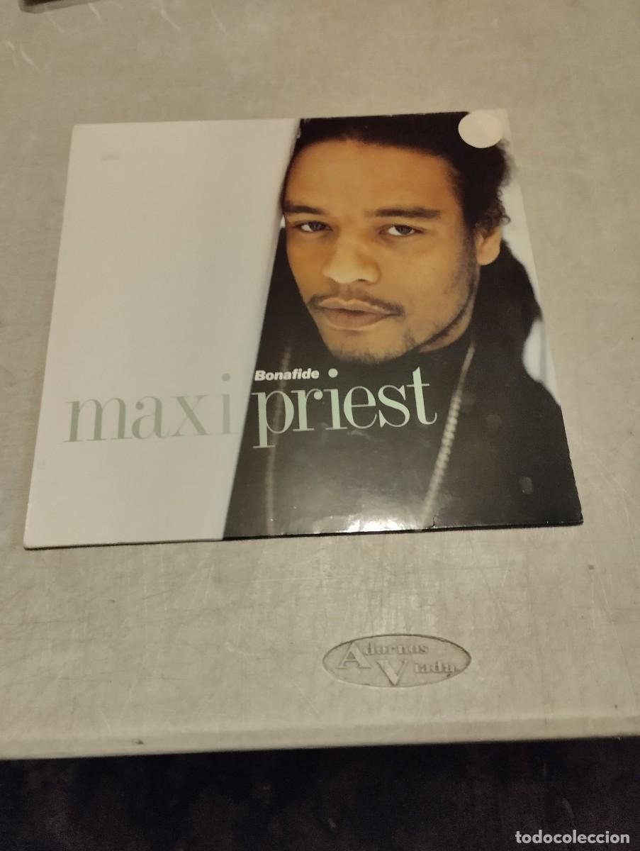 Discos de vinilo: Maxi Priest LP Bonafide 1990 - Foto 1