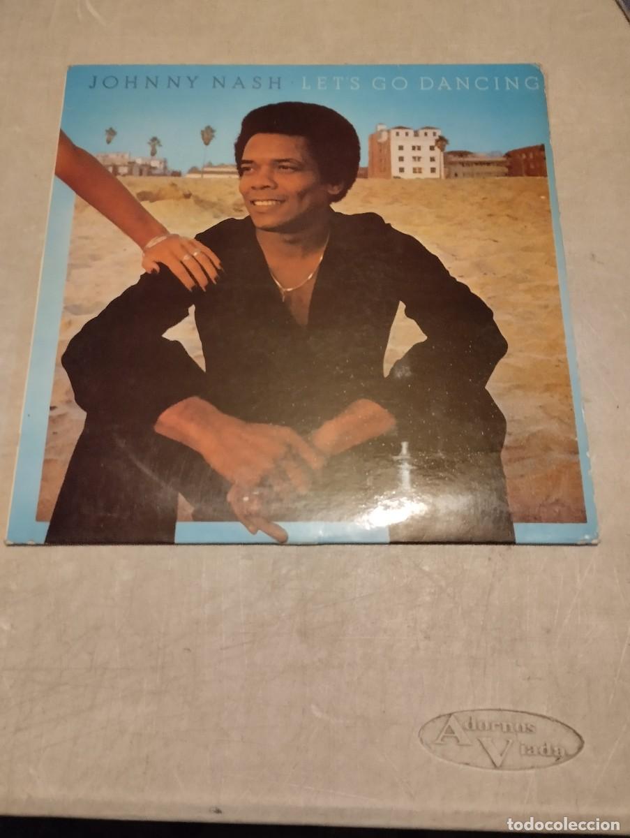 Discos de vinilo: Johnny Nash LP Lets Go Dancing Esp.1979 - Foto 1