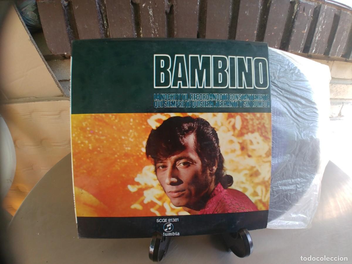 Discos de vinilo: BAMBINO-EP LA NOCHE Y TU +3 - Foto 1