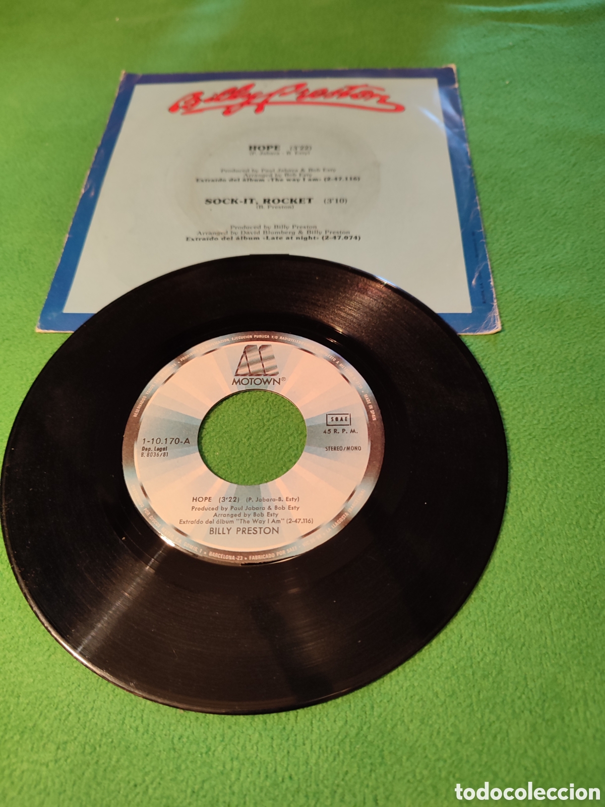 Discos de vinilo: Billy Preston - Hope - Foto 2