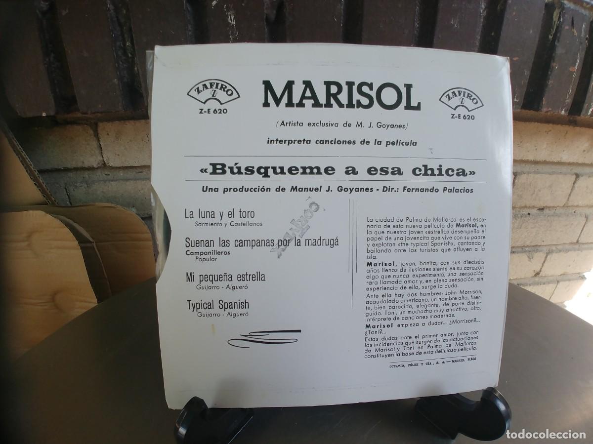 Discos de vinilo: MARISOL-EP BUSQUEME A ESA CHICA - Foto 2