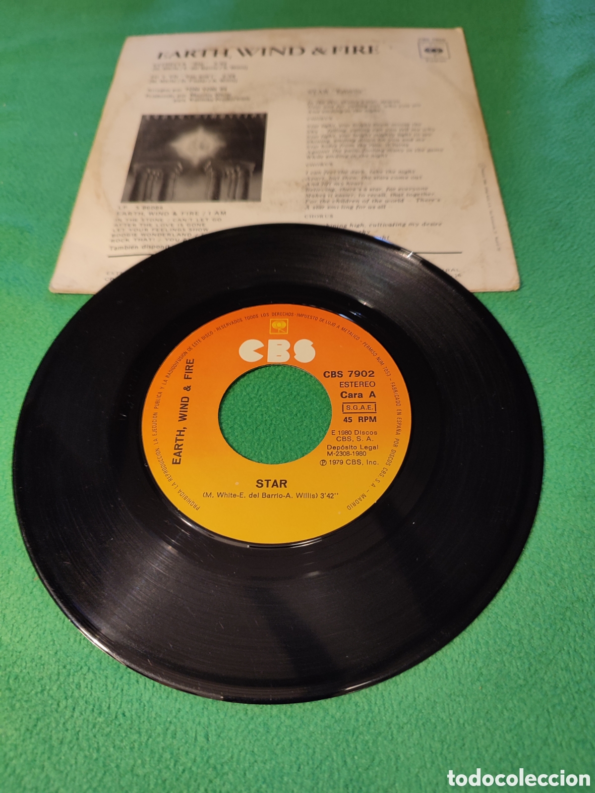 Discos de vinilo: Earth, Wind,& Fire - Star - Foto 2