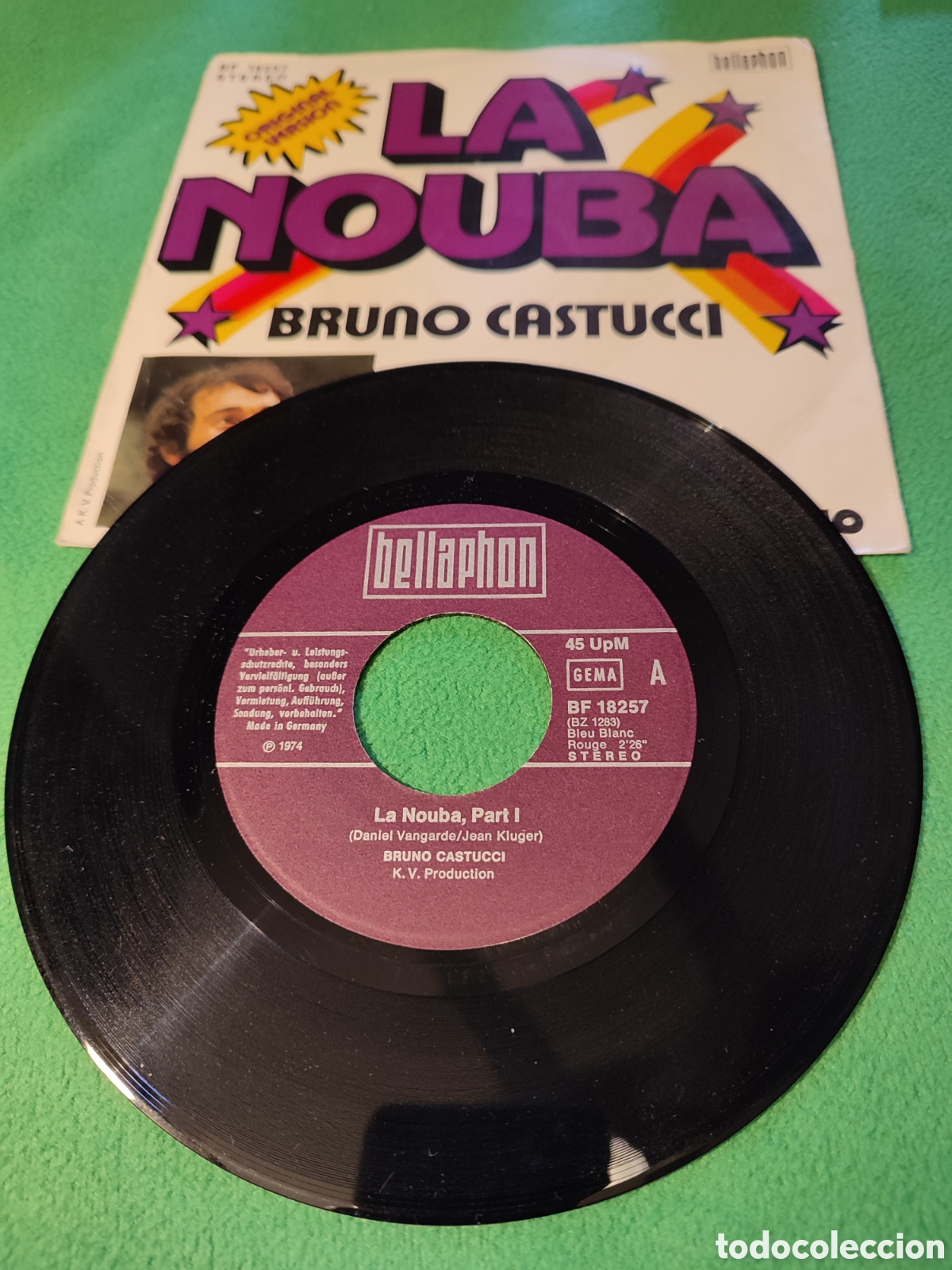 Discos de vinilo: Bruno Castucci - La Nouba part 1-2 - Foto 2