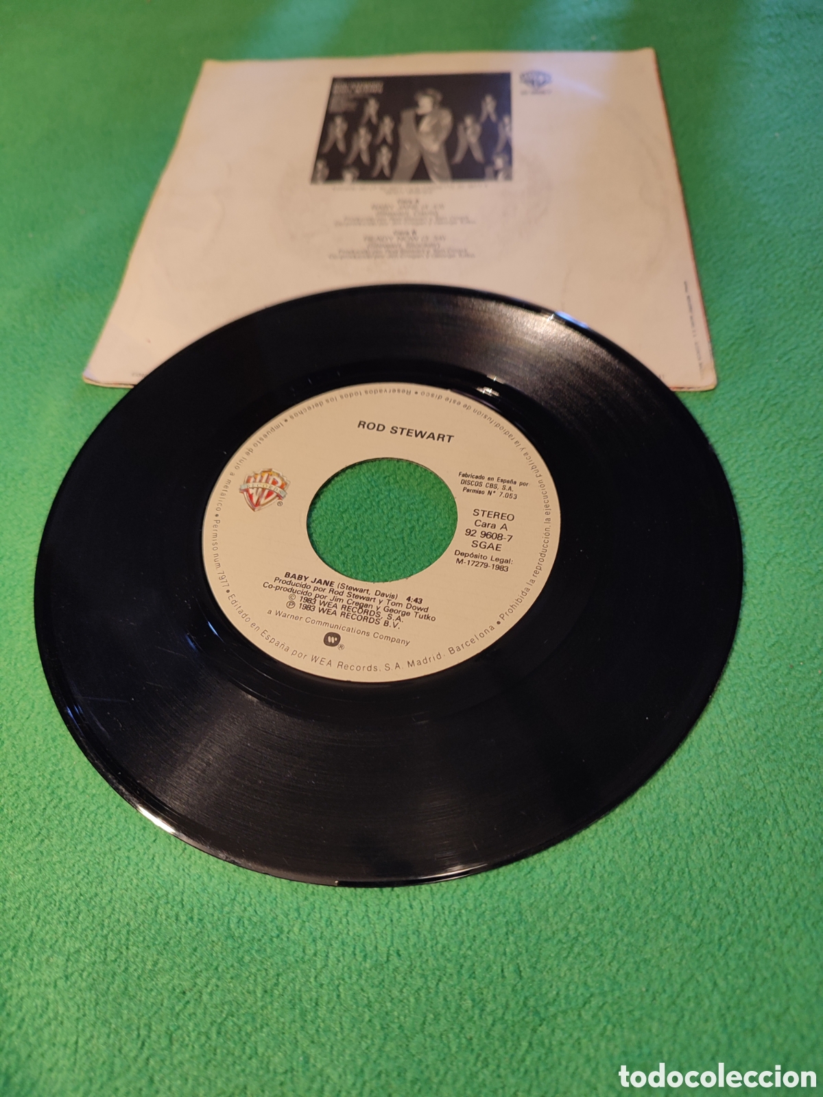 Discos de vinilo: Rod Stewart - Baby Jane - Foto 2