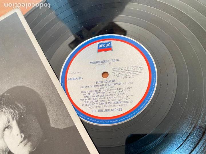 Discos de vinilo: THE ROLLING STONES (SLOW ROLLERS) LP (B-43) - Foto 2