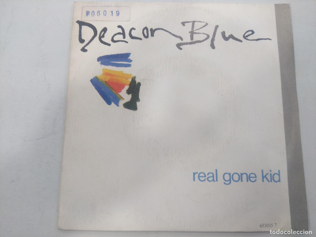 Discos de vinilo: DEACON BLUE/REAL GONE KID/SINGLE PROMOCIONAL. - Foto 1