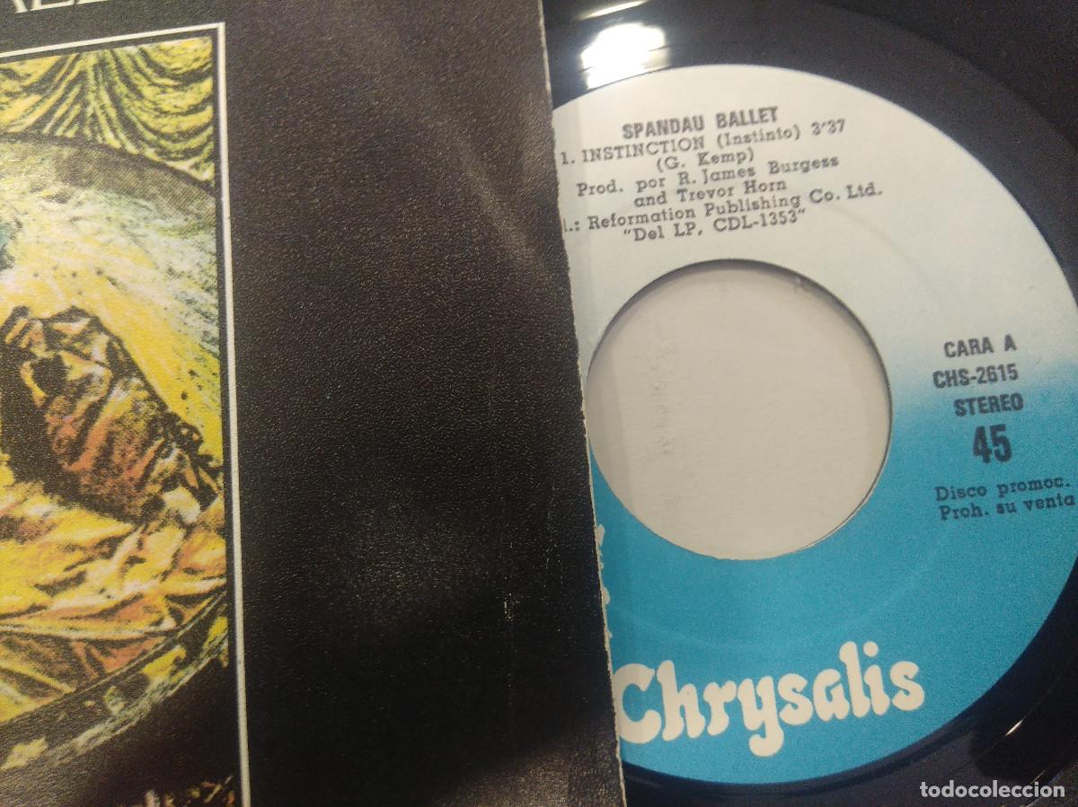Discos de vinilo: SPANDAU BALLET/INSTINCTION/SINGLE PROMOCIONAL. - Foto 2