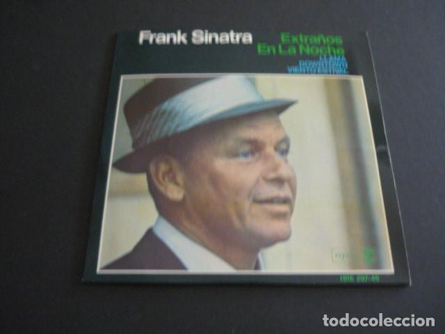 Discos de vinilo: FRANK SINATRA EXTRA&Ntilde;OS EN LA NOCHE SINGLE - Foto 1