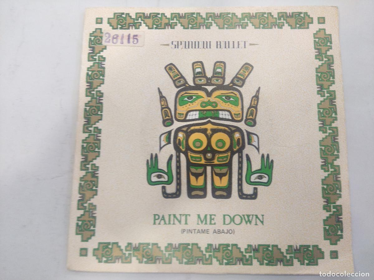 Discos de vinilo: SPANDAU BALLET/PAINT ME DOWN/SINGLE PROMOCIONAL. - Foto 1