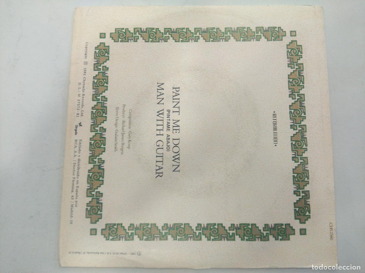 Discos de vinilo: SPANDAU BALLET/PAINT ME DOWN/SINGLE PROMOCIONAL. - Foto 3