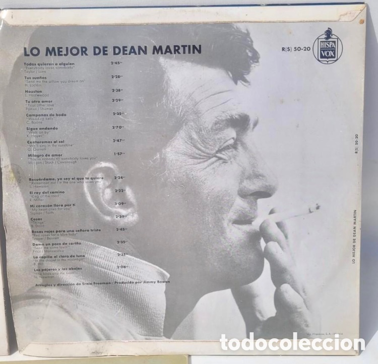 Discos de vinilo: Disco de vinilo de DEAN MARTIN - Foto 2