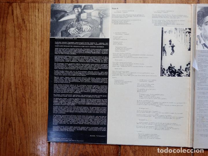 Discos de vinilo: Imanol - orain ....borrokarenean - Foto 2