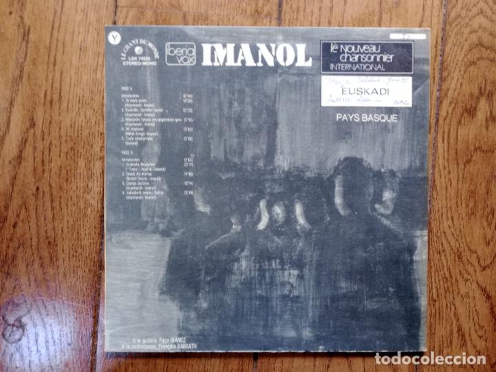 Discos de vinilo: Imanol - orain ....borrokarenean - Foto 6