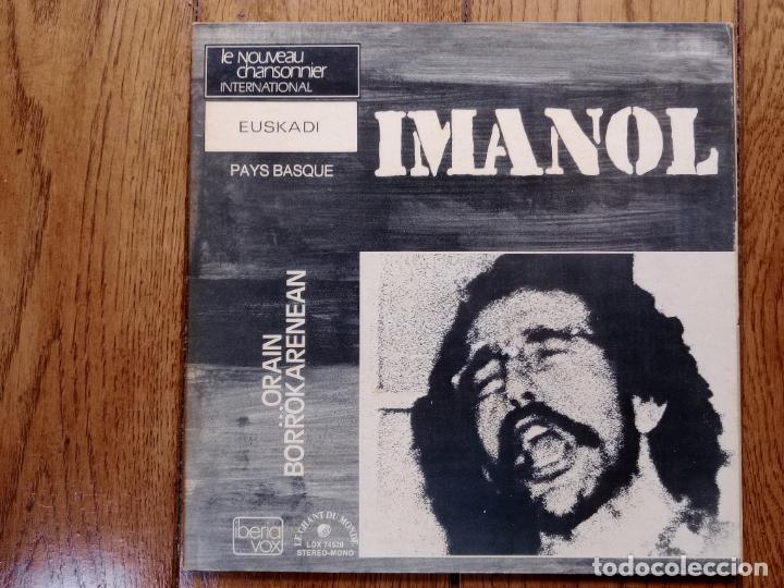 Discos de vinilo: Imanol - orain ....borrokarenean - Foto 1