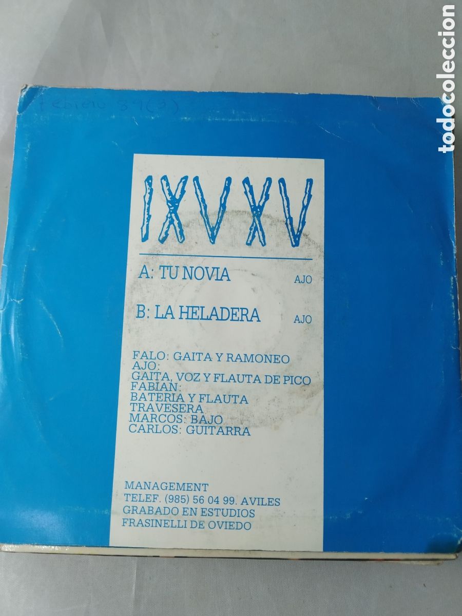 Discos de vinilo: SINGLE IXUXU. TU NOVIA. LA HELADERA - Foto 2