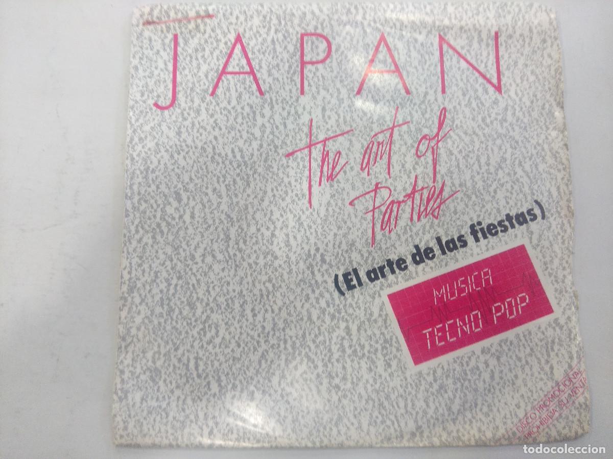Discos de vinilo: JAPAN/THE ART OF PARTIES/SINGLE PROMOCIONAL.