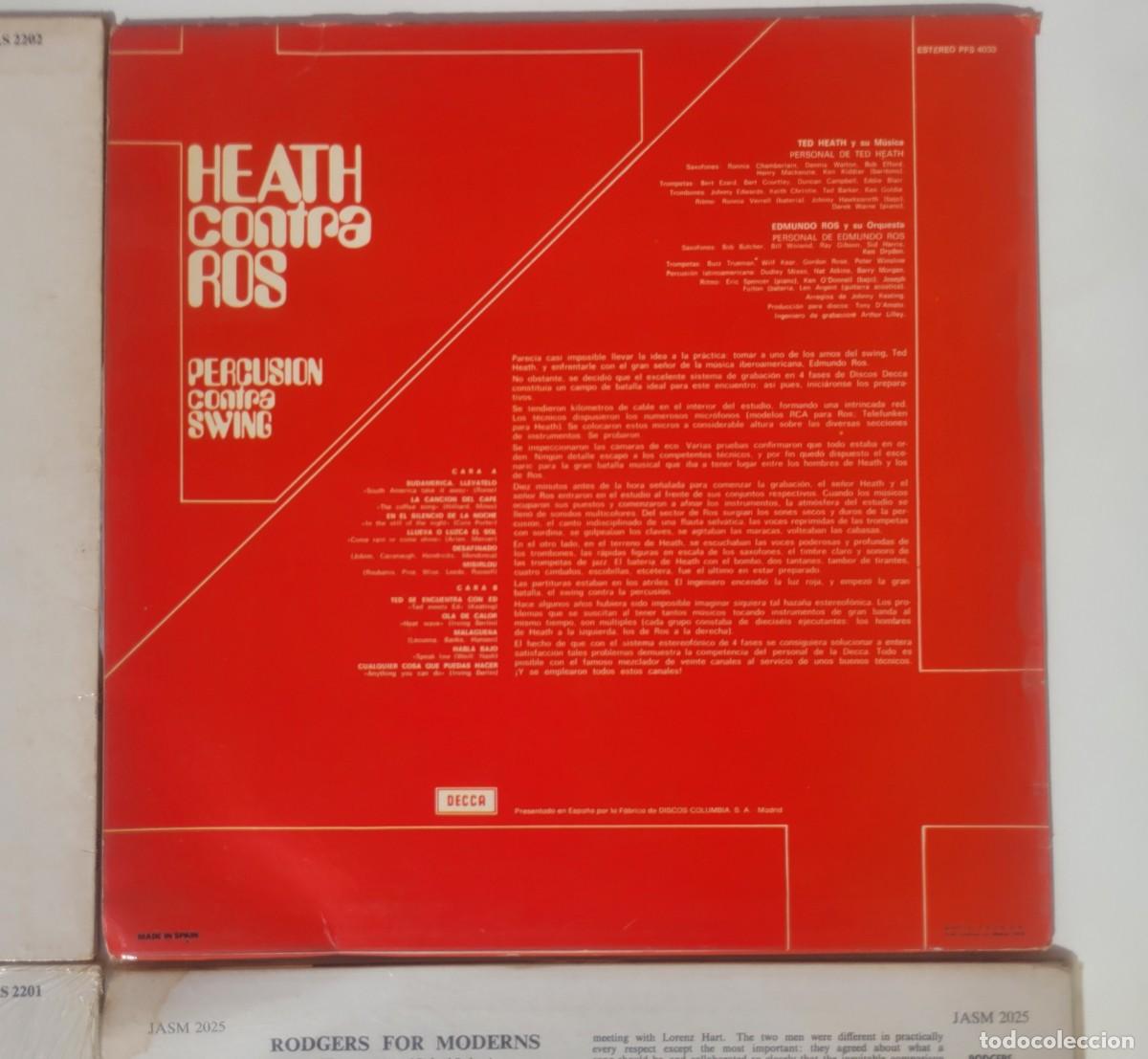 Discos de vinilo: Seis discos de vinilo, Ted Heath - Foto 9