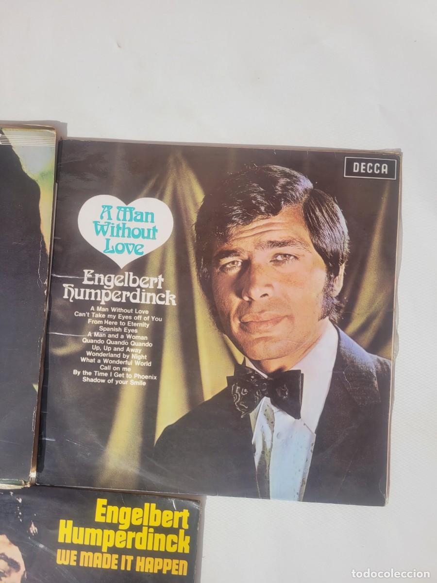 Discos de vinilo: Tres discos de vinilo, Engelbert Humperdinck - Foto 2